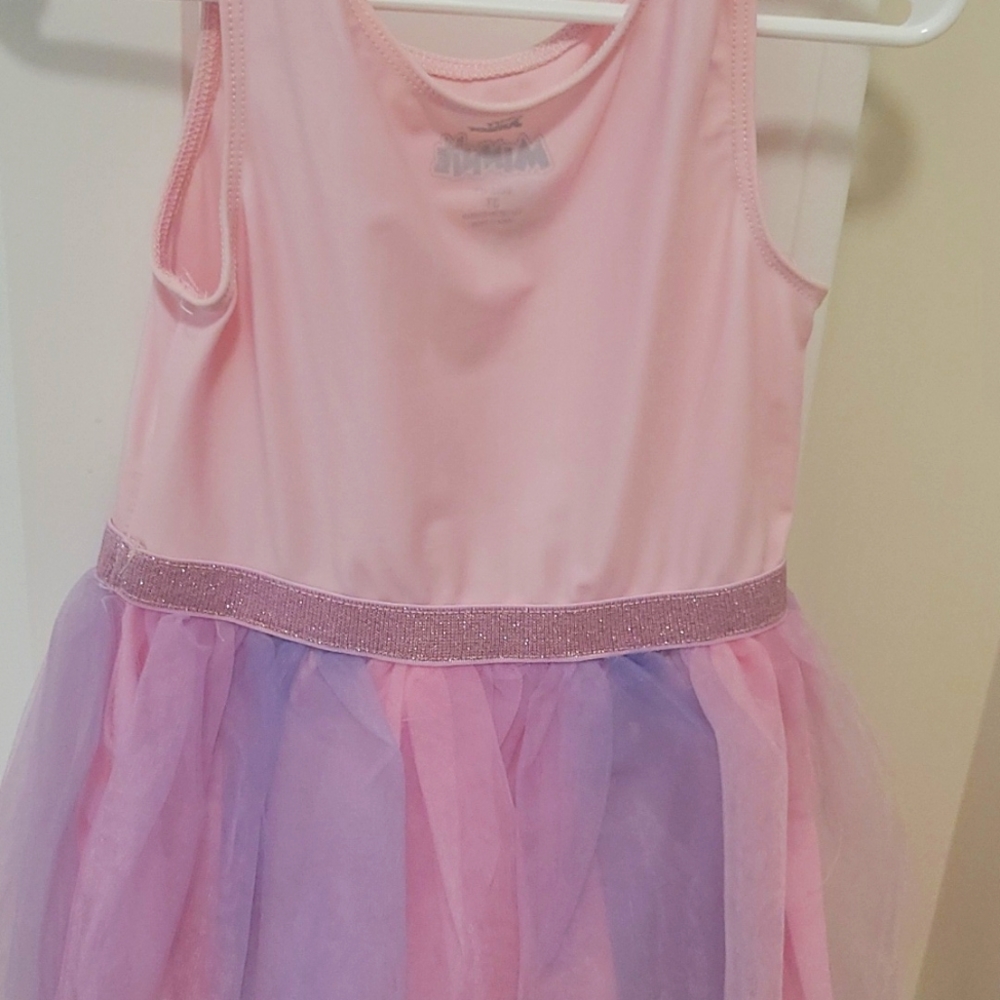Disney Minnie Tutu Bathing suit pink/purple - Picture 3 of 4